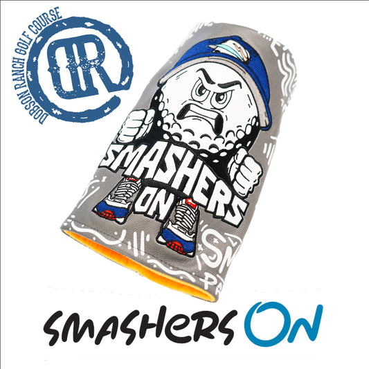 Smasher On Head Cover - Grey Base